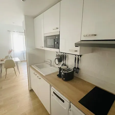 Duplex Lot 3 Climatise Hypercentre A 5min A Pieds Des Plages Lägenhet *